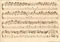 partition manuscrite