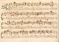 partition manuscrite