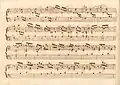 partition manuscrite