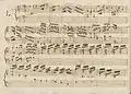 partition manuscrite