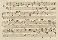 partition manuscrite