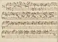 partition manuscrite