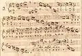 partition manuscrite