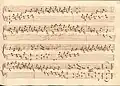 partition manuscrite