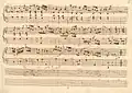 partition manuscrite