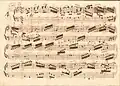 partition manuscrite