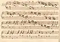 partition manuscrite