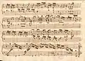 partition manuscrite
