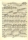 partition gravée ancienne