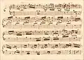 partition manuscrite