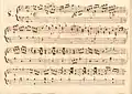 partition manuscrite