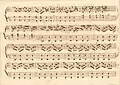partition manuscrite