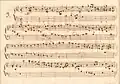 partition manuscrite