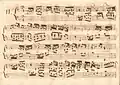 partition manuscrite