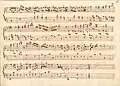 partition manuscrite