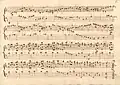 partition manuscrite
