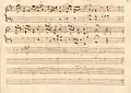 partition manuscrite