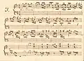 partition manuscrite