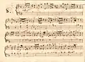 partition manuscrite