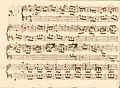 partition manuscrite