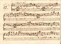 partition manuscrite