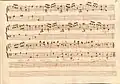 partition manuscrite