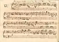 partition manuscrite