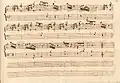 partition manuscrite