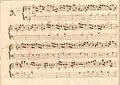 partition manuscrite