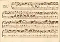 partition manuscrite