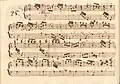 partition manuscrite