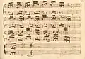 partition manuscrite