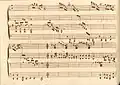 partition manuscrite