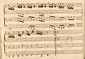 partition manuscrite