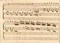 partition manuscrite