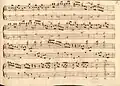 partition manuscrite.