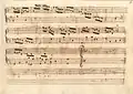 partition manuscrite