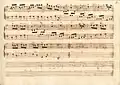 partition manuscrite