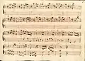 partition manuscrite