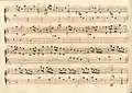 partition manuscrite