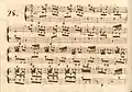 partition manuscrite