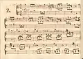 partition manuscrite