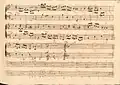 partition manuscrite