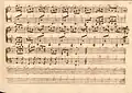 partition manuscrite