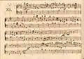 partition manuscrite