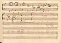 partition manuscrite