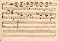 partition manuscrite
