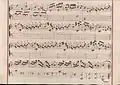 partition manuscrite