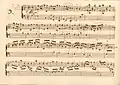 partition manuscrite
