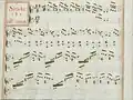 partition manuscrite